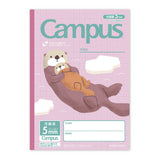 Notizbuch - Campus - Tiere - B5 - 5mm Punkt-Raster mit 10mm Linien-Raster