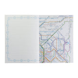 Notizbuch - Tokyo Cartographic - Railway Map A5