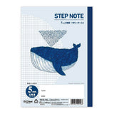 Notizbuch - STEP NOTE - Study Notebook - Grid 5mm