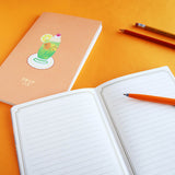 Notizbuch - Aderia - Retro - A5 Slim - Liniert