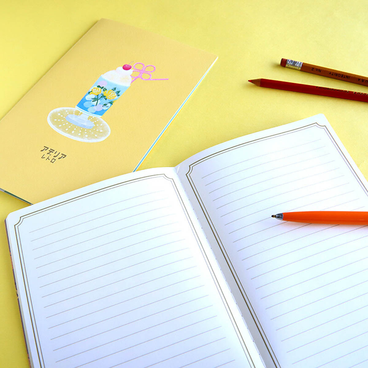 Notizbuch - Aderia - Retro - A5 Slim - Liniert