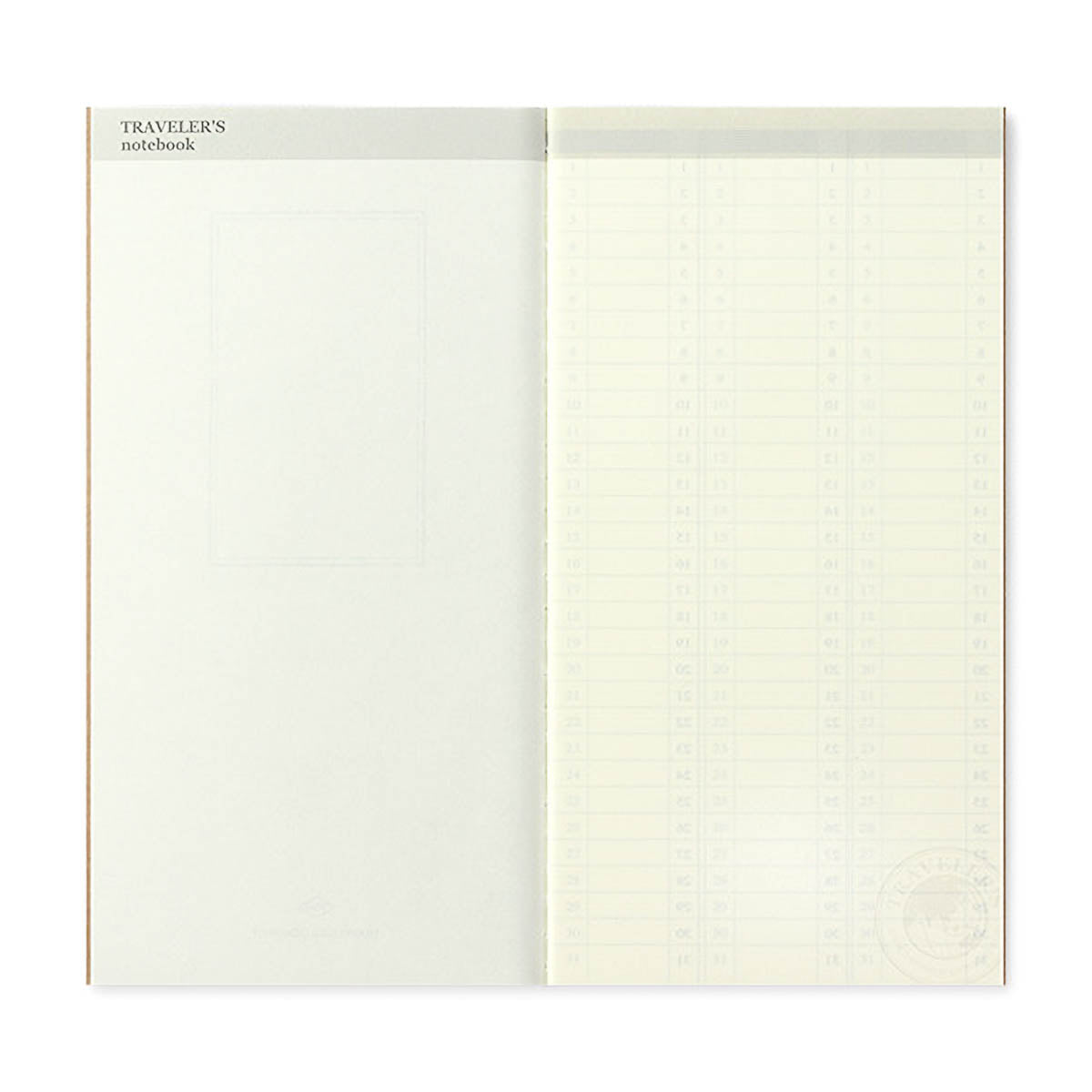 Notizbuch - TRAVELER'S notebook - Regular Size - Diary