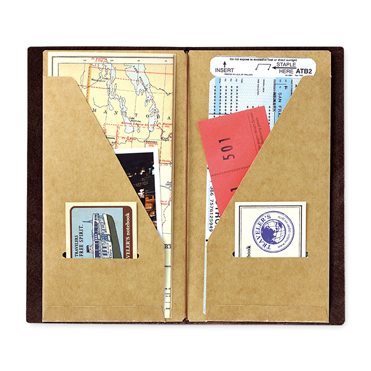 Notizbuch - TRAVELER'S notebook - Regular Size - Files