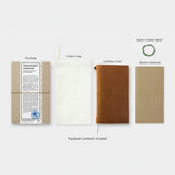 Notizbuch - TRAVELER'S notebook - Regular Size - Starter Kit