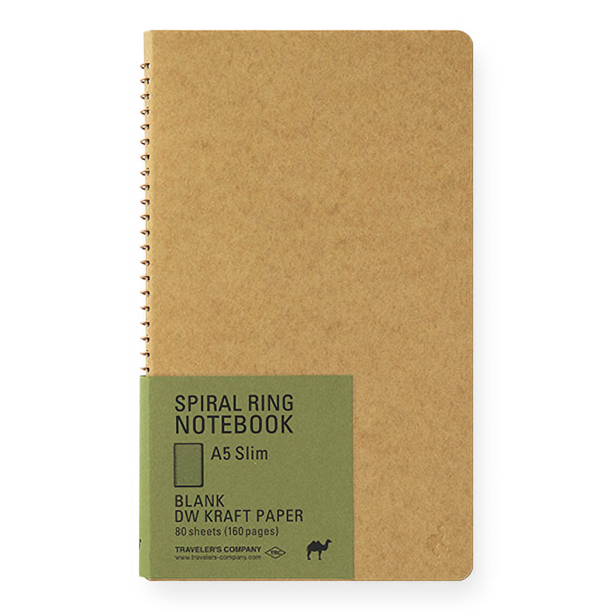 Notizbuch - Spiral Ring Notebook - A5 Slim