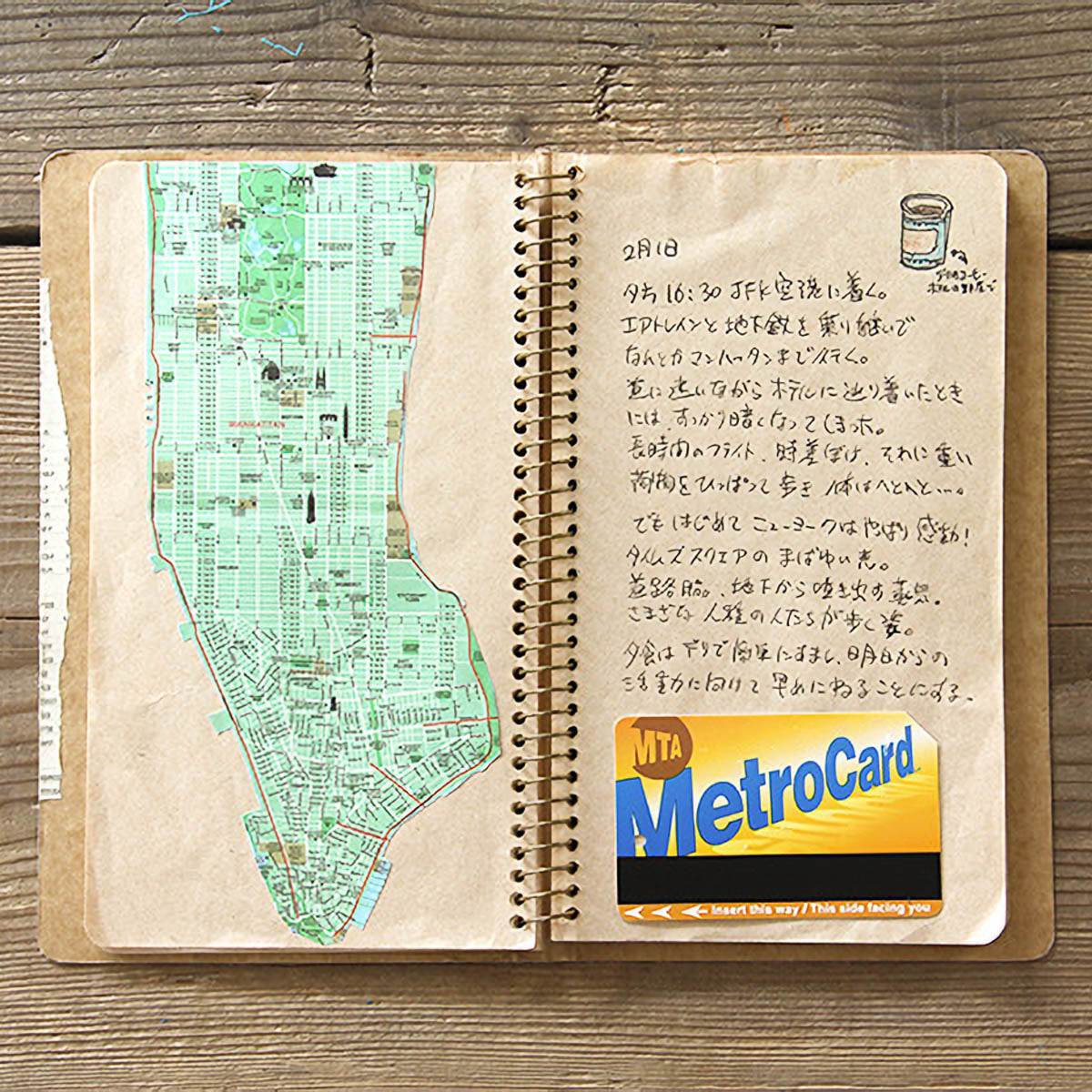 Notizbuch - Spiral Ring Notebook - A5 Slim