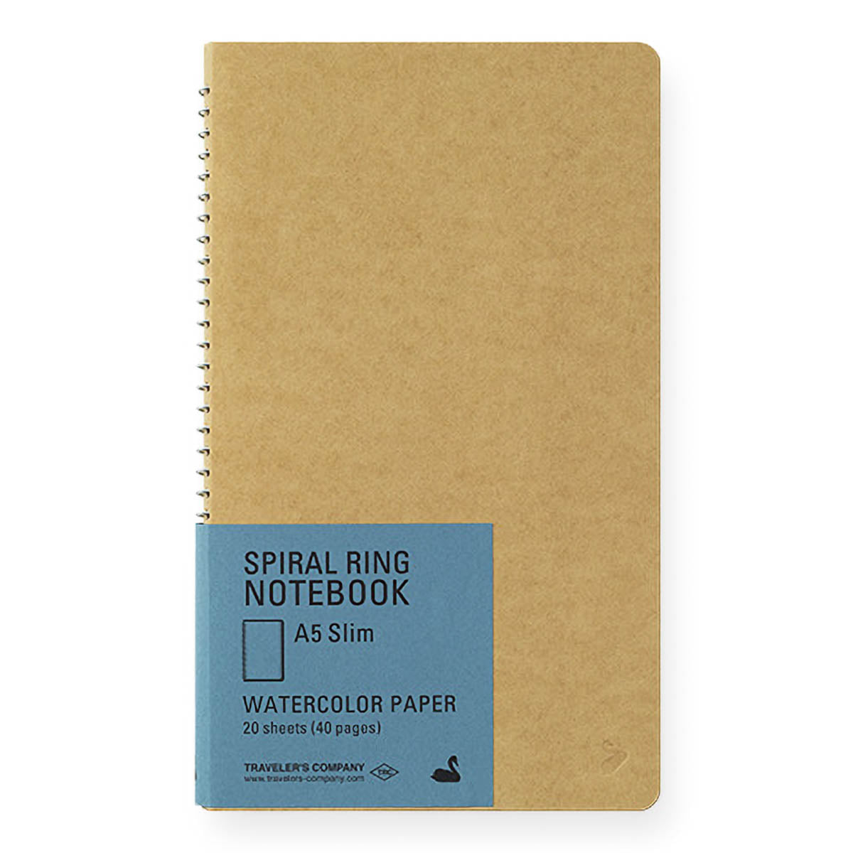 Notizbuch - Spiral Ring Notebook - A5 Slim