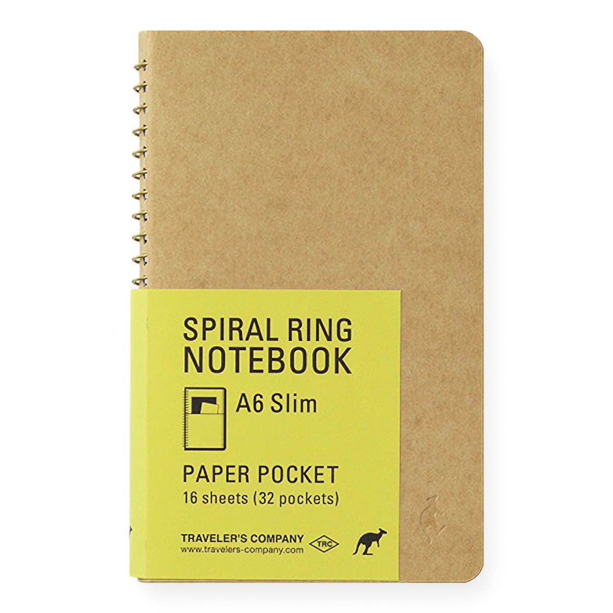 Notizbuch - Spiral Ring Notebook - A6 Slim