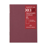 Notizbuch - TRAVELER'S notebook - Passport Size - Notebook