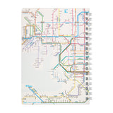 Notizbuch - Tokyo Cartographic - Ring Book - Railway Map