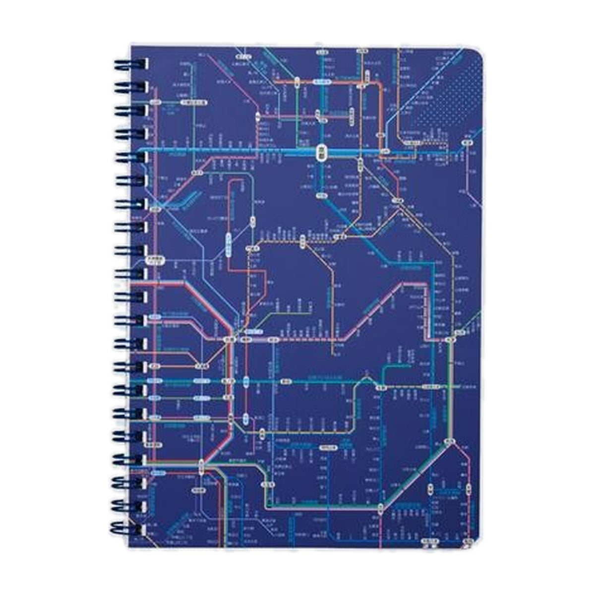 Notizbuch - Tokyo Cartographic - Ring Book - Railway Map