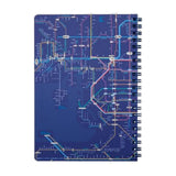 Notizbuch - Tokyo Cartographic - Ring Book - Railway Map