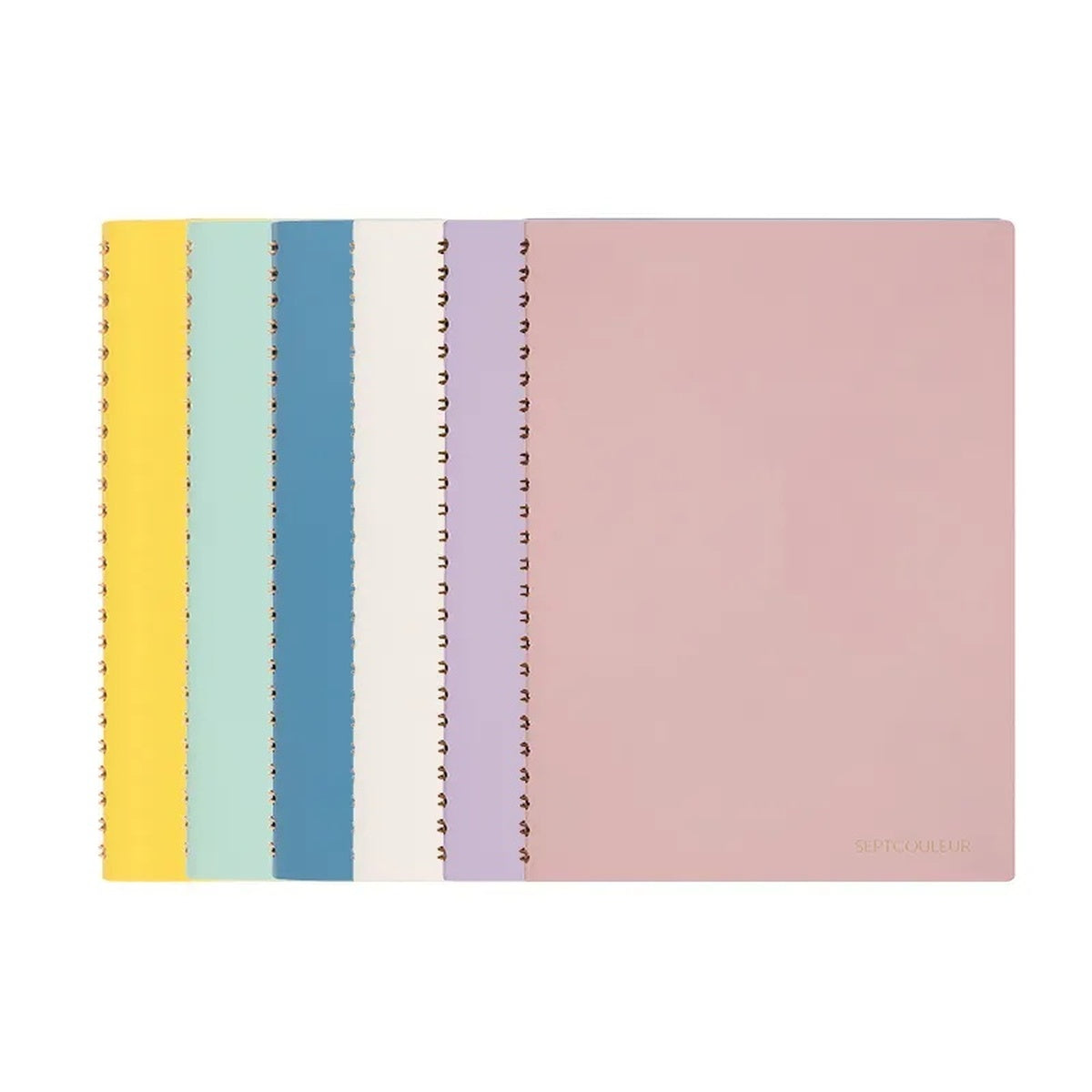 Notizbuch - Sept Couleur - 2026 Colors - 3mm Grid - A5