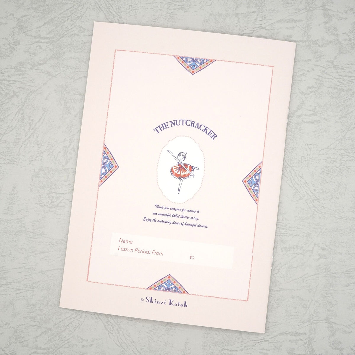 Notizbuch - Shinzi Katoh - Ballet Lesson Note
