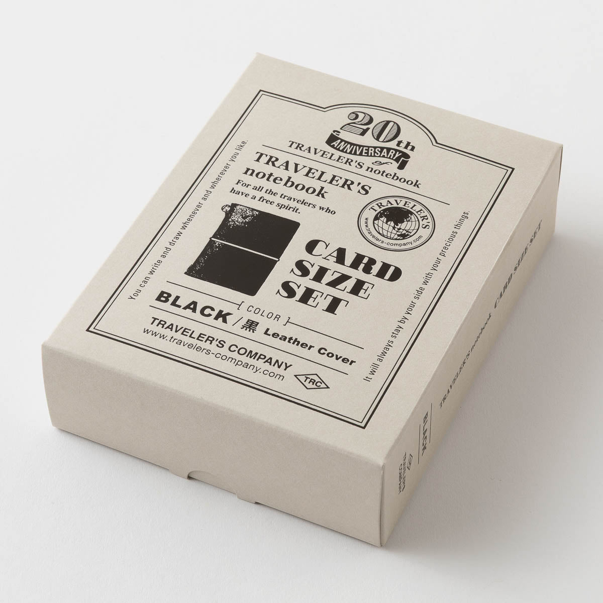 Notizbuch - Traveler's Notebook - Card Size - 20th Anniversary Set