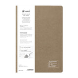 Notizbuch - kleid - tiny grid notes 2mm - A5