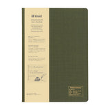 Notizbuch - kleid - tiny grid notes 2mm - A5