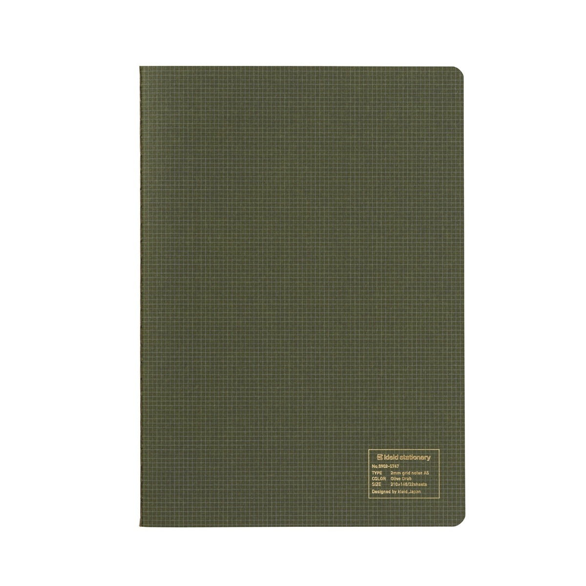 Notizbuch - kleid - tiny grid notes 2mm - A5