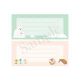 Notizblock - Seasonal Greetings - Honjo Ayako