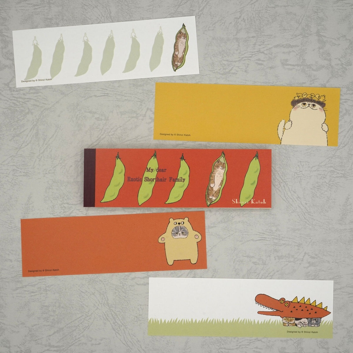 Notizblock - Shinzi Katoh - Note Pad - My Dear Cats