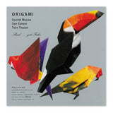 Origami Papier - Tropische Vögel