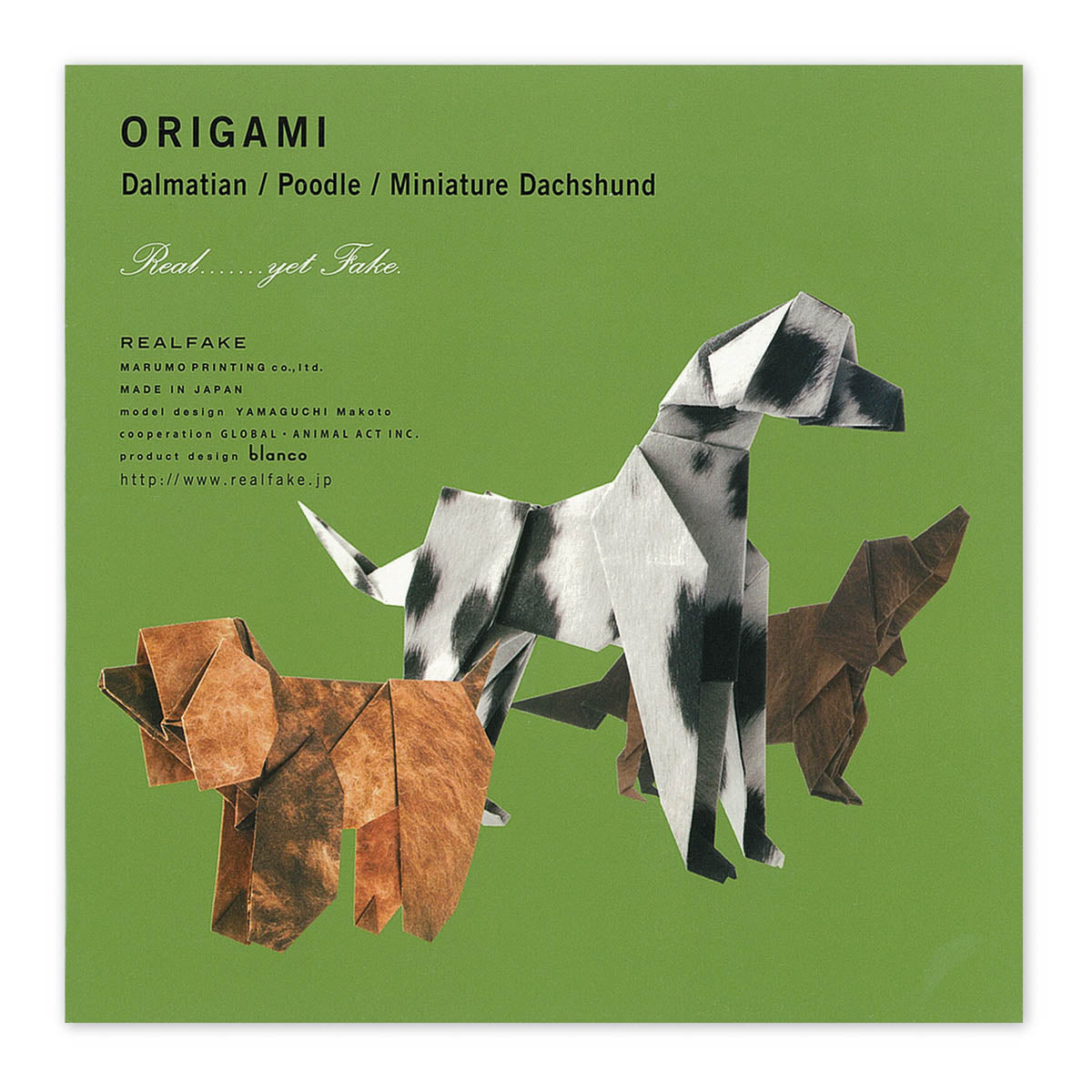 Origami Papier - Haustiere