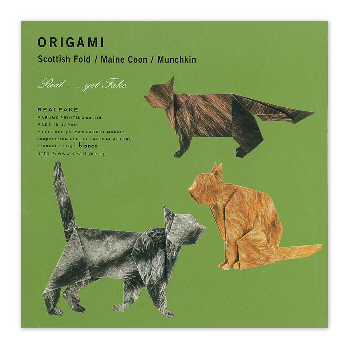 Origami Papier - Haustiere