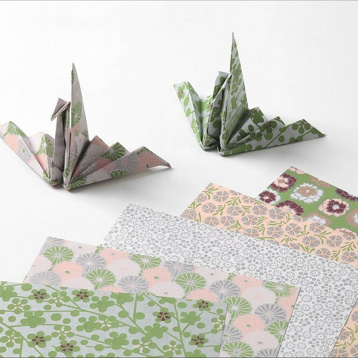 Origami Papier - Yuzen Washi - Traditional Japanese Pattern