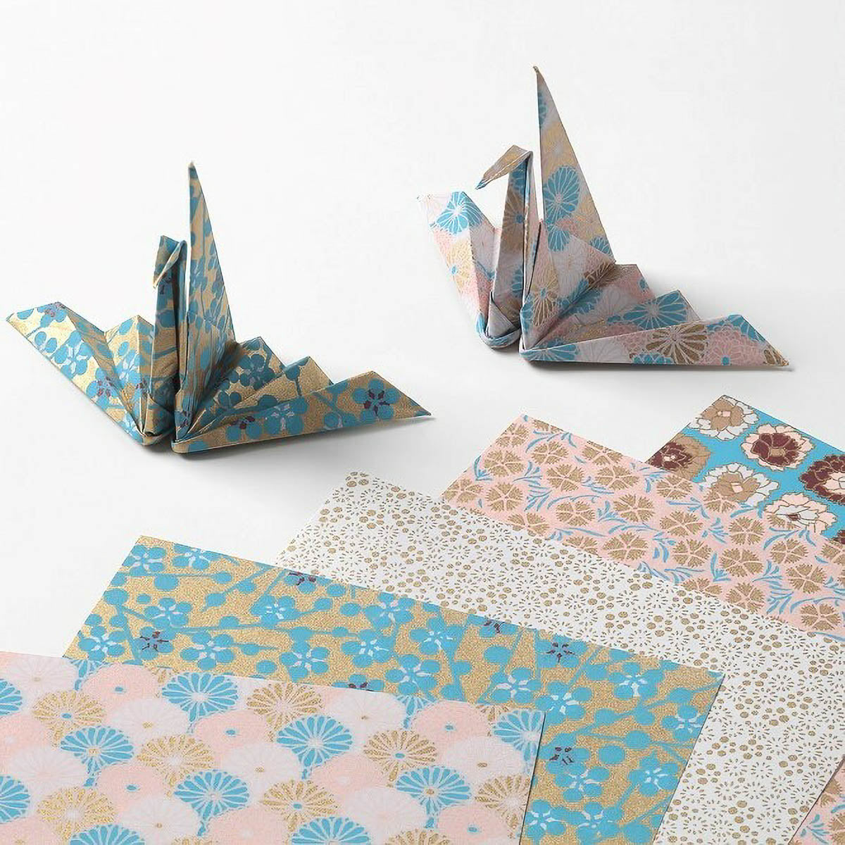 Origami Papier - Yuzen Washi - Traditional Japanese Pattern