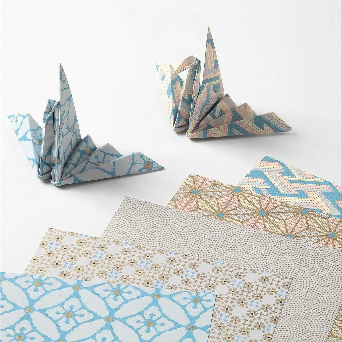 Origami Papier - Yuzen Washi - Traditional Japanese Pattern