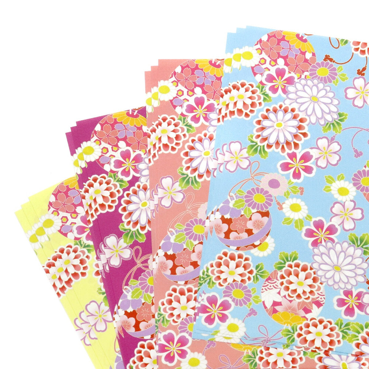 Origami Papier - Kimono Hana Kyo-Yuzen - Stone Paper Origami