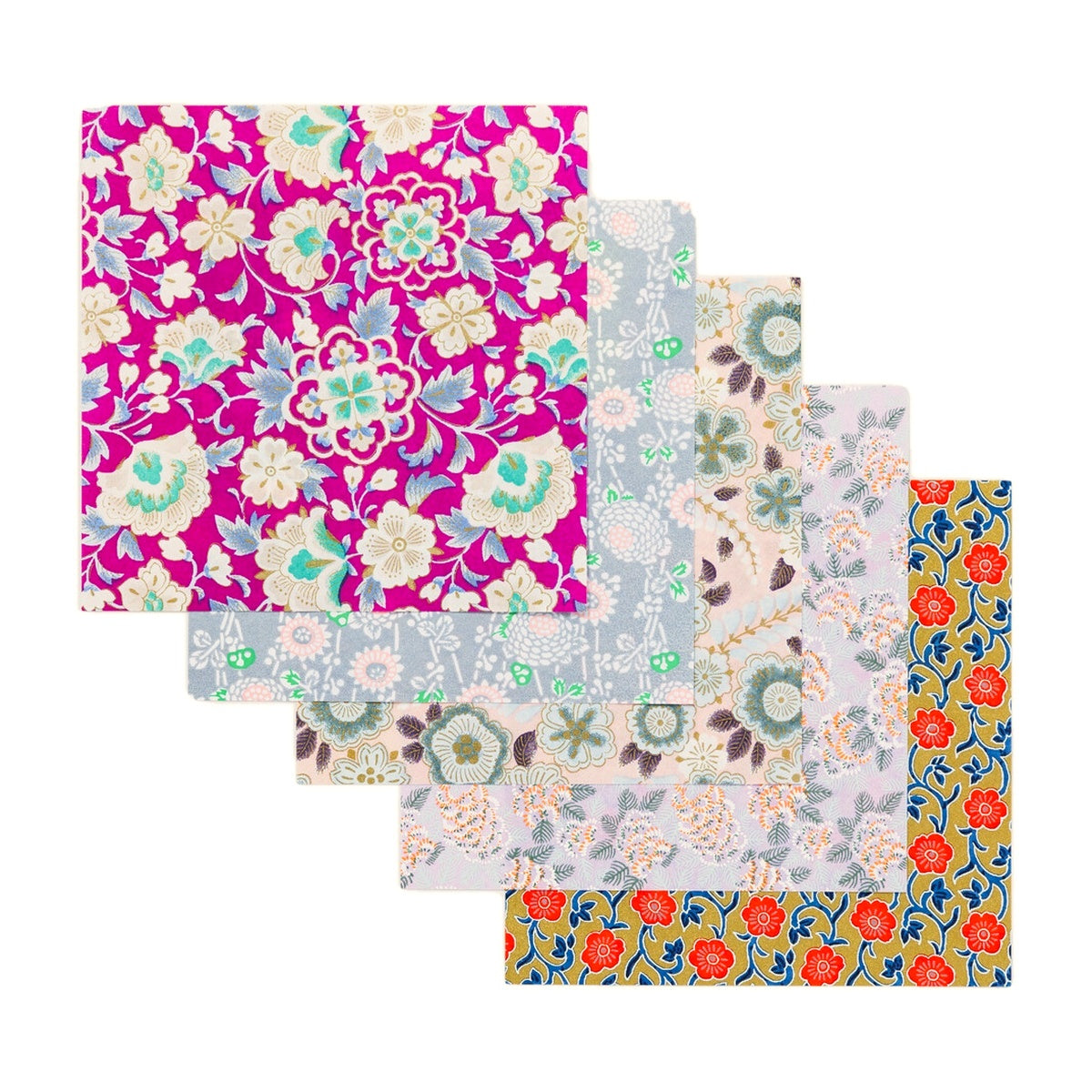 Origami Papier - Yuzen Washi - Garden