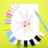 Farbpalette - Kuretake - Gansai Tambi - Color Set