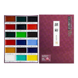 Farbpalette - Bokuundo Gansai - Traditional Japanese Colors