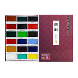 Farbpalette - Bokuundo Gansai - Traditional Japanese Colors