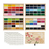 Farbpalette - Kuretake - Gansai Tambi - Special Edition - Paulownia Box