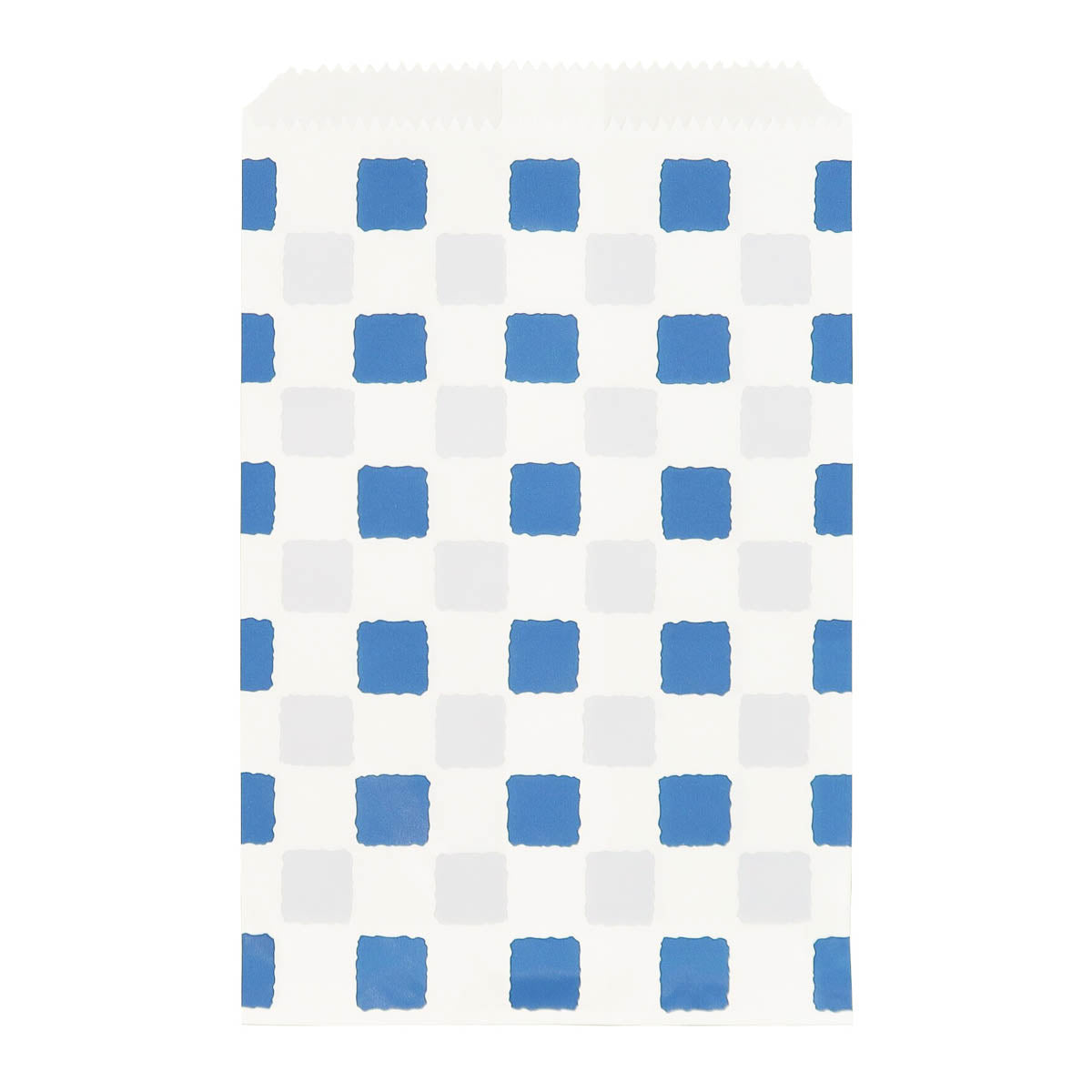 Papiertüte - Japanese Pattern - Flachtüte (170x117mm) Weiß - 10 Stück