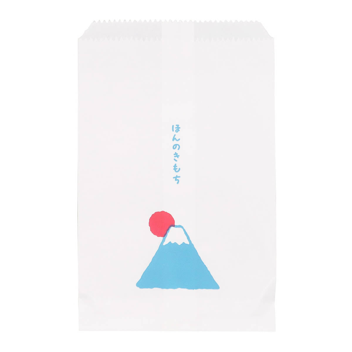 Papiertüte - Japanese Pattern - Flachtüte (170x117mm) Weiß - 10 Stück