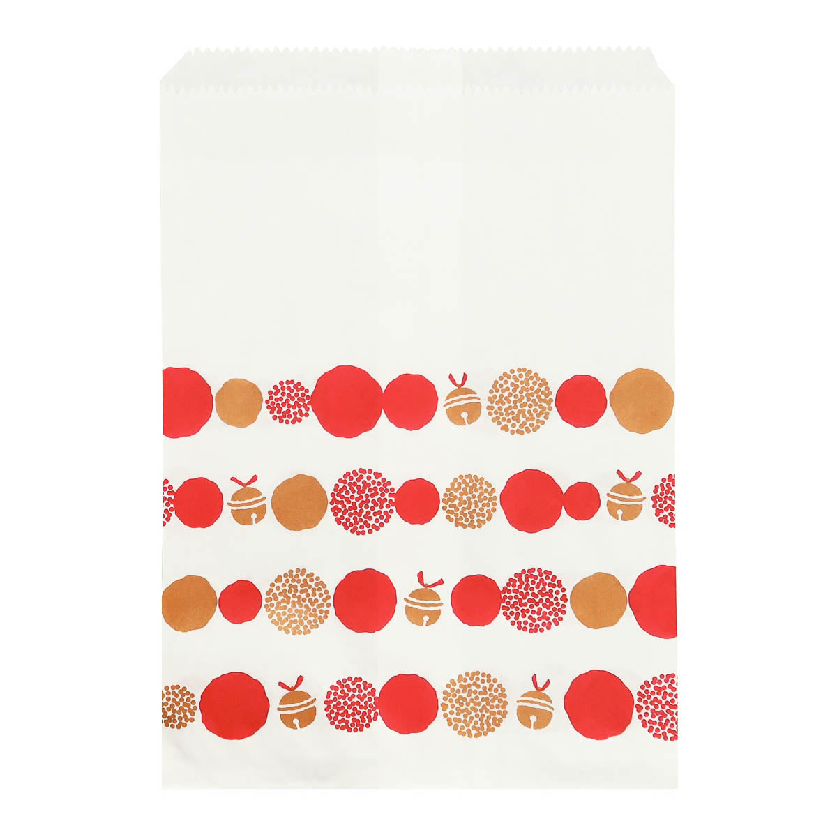 Papiertüte - Japanese Pattern - Flachtüte (215x160mm - A5) - 10 Stück