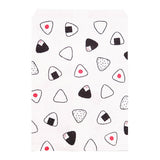 Papiertüte - Japanese Pattern - Flachtüte (215x160mm - A5) - 10 Stück