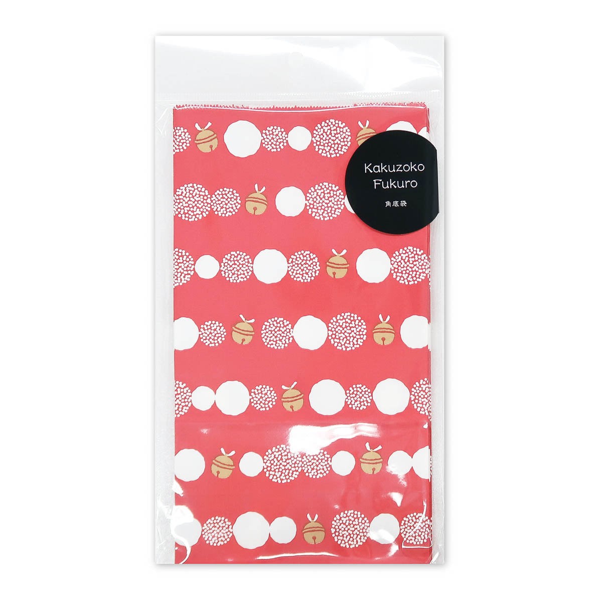 Papiertüte - Japanese Pattern - Bottom Bag (220x120x70mm) White - 10 Stück