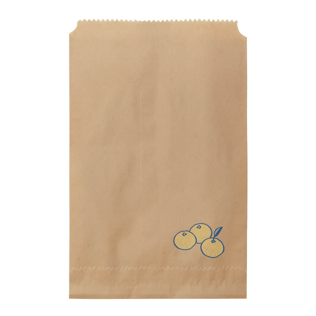 Papiertüte - Japanese Motive - Flachtüte (170x117mm) Kraftpapier - 10 Stück