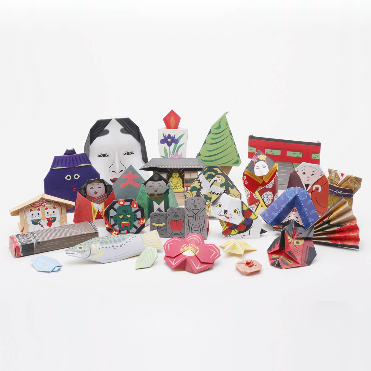 Postkarte - Origami Postcard Book