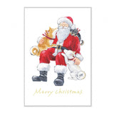 Postkarte - Shiba Inu and Christmas