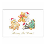 Postkarte - Shiba Inu and Christmas