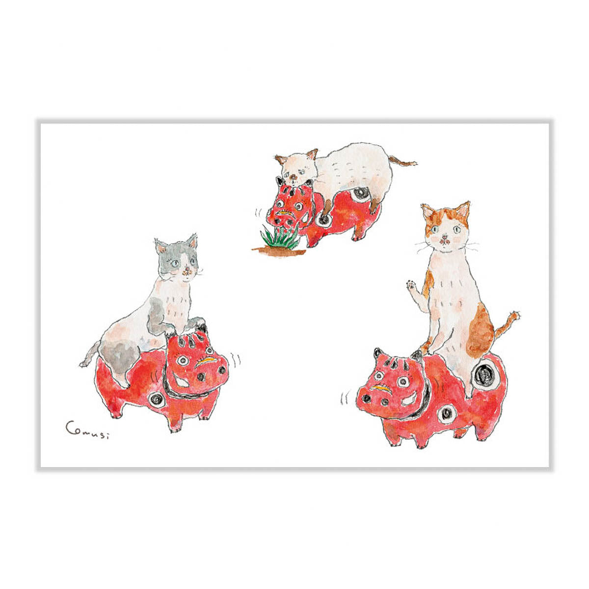 Postkarte - Tokoro Komugi - Japanese Motives