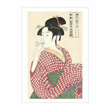 Postkarte - Ukiyoe - Echizen Washi