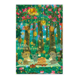 Postkarte - Muumegu - Spring