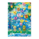 Postkarte - Muumegu - Spring