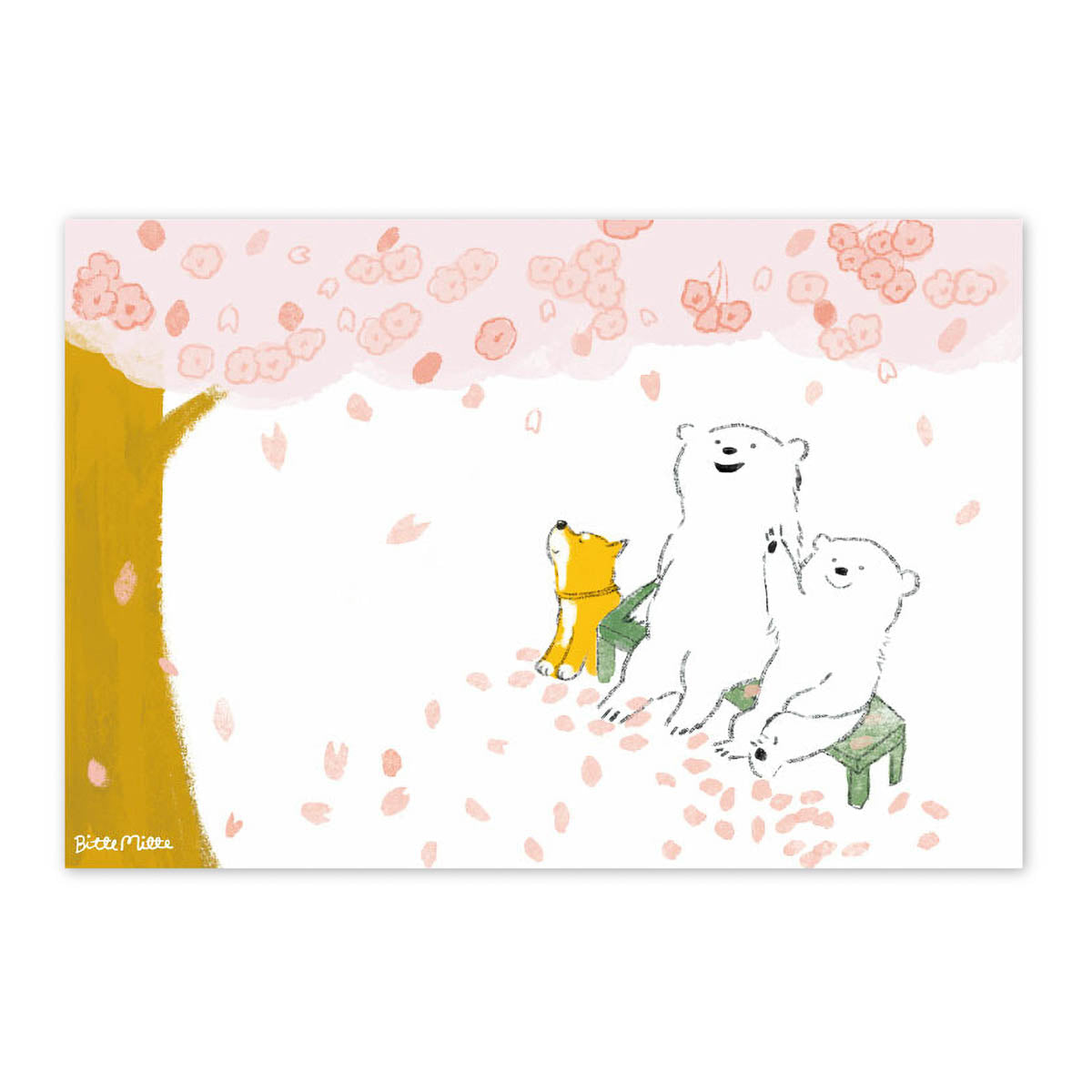 Postkarte - Momoro - Spring